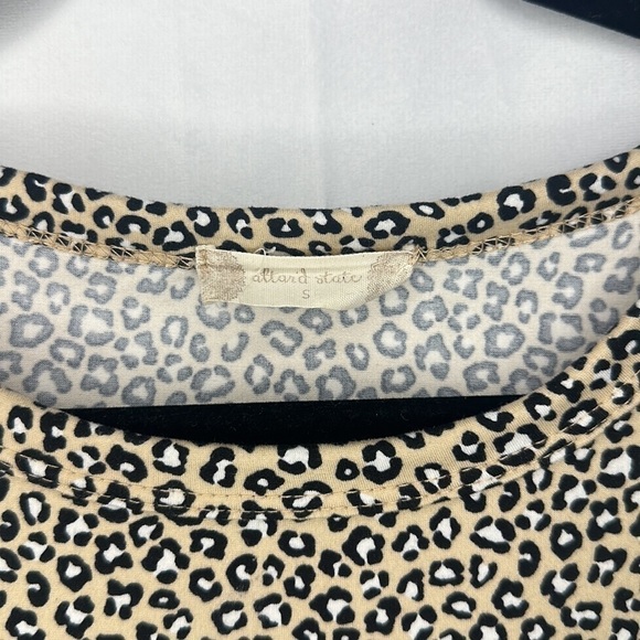ALTAR'D STATE CHEETAH PEPLUM LONG SLEEVE (SIZE S) - Picture 3 of 5